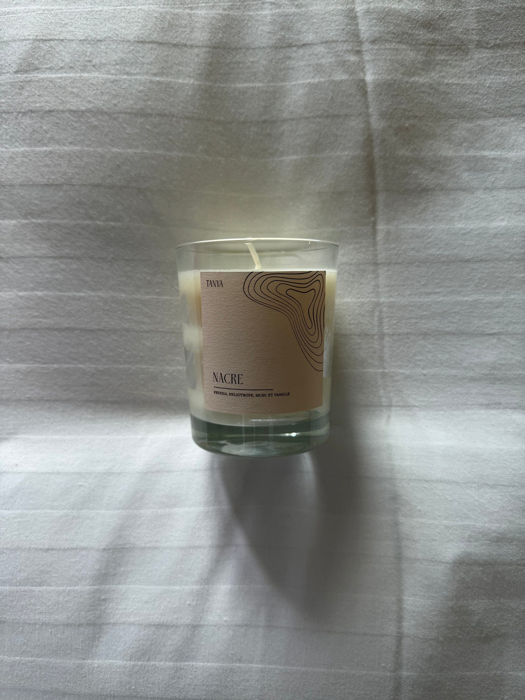 BOUGIE - NACRE        Nouveauté 2026